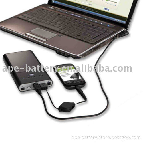 13600mAh mobile power MP3450D for laptop